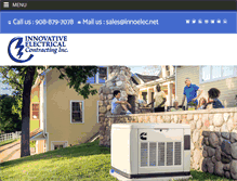 Tablet Screenshot of innovativeelectricinc.net